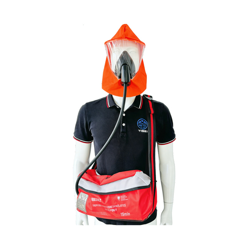 Emergency escape breathing device